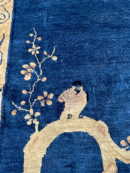Antique Mainland Chinese Art Deco (9'7 X 8')
