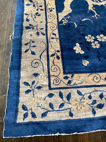Antique Mainland Chinese Art Deco (9'7 X 8')