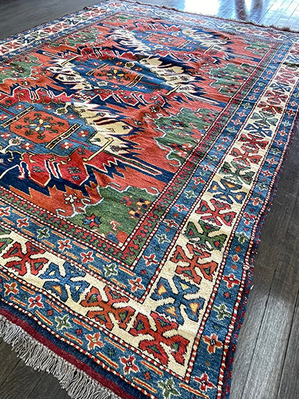 Triple Eagle Kazak Revival (7' X 5'2)