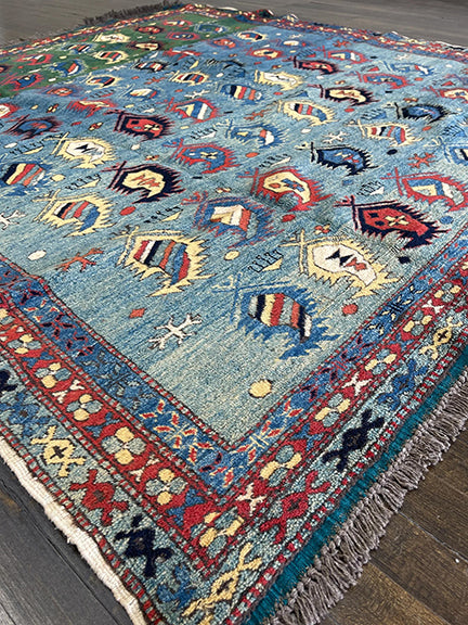 Paisley Shirvan Caucasian Revival (6'4 X 5'11)