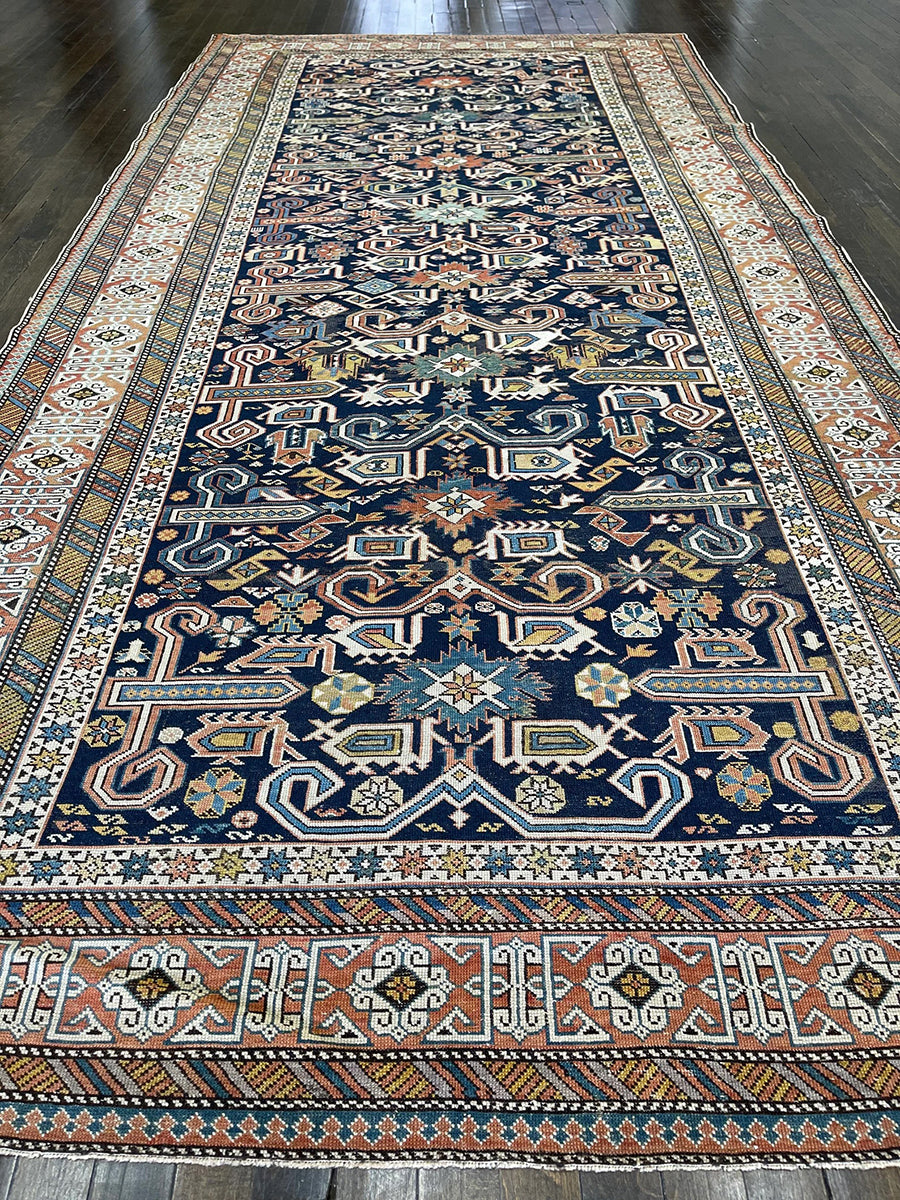 Antique Handmade Caucasian (10' X 5')