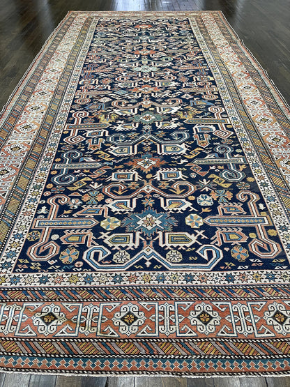 Antique Handmade Caucasian (10' X 5')
