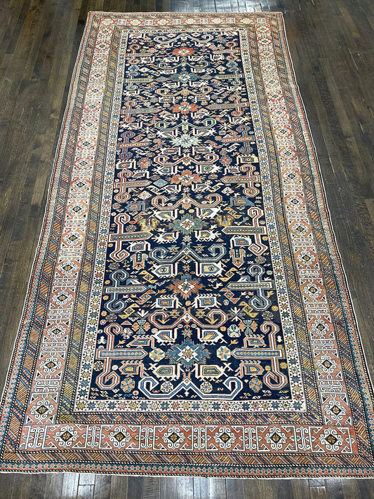 Antique Handmade Caucasian (10' X 5')