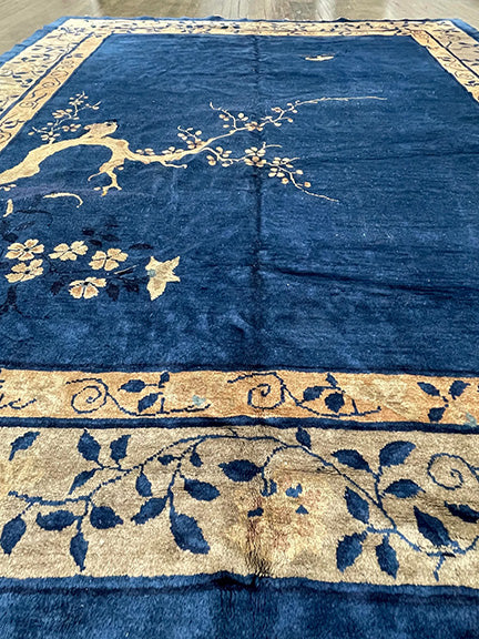 Antique Mainland Chinese Art Deco (9'7 X 8')