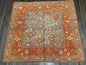 Antique Spanish Oushak (8'2 X 7'6)