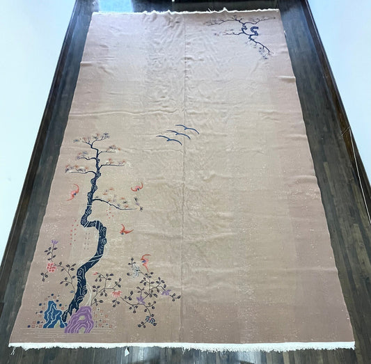 Vintage Chinese Art Deco (19' X 12')