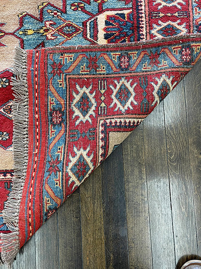 Hooked Diamond Moghan Kazak Revival (6'3 X 4'9)