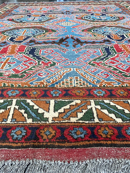 Karabagh Shield Motif Kazak Revival (5'5 X 5'8)