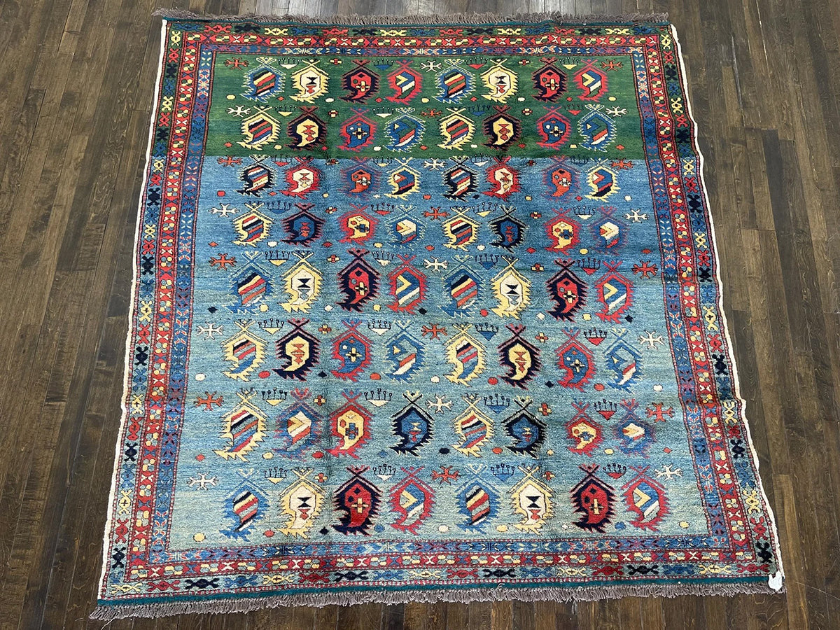 Paisley Shirvan Caucasian Revival (6'4 X 5'11)