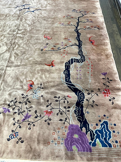 Vintage Chinese Art Deco (19' X 12')
