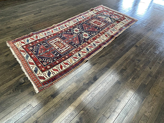 Antique Caucasian Runner (8' X 3'4)