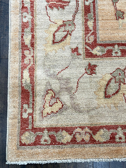 Handmade Turkish Oushak Revival (8'6 X 6')