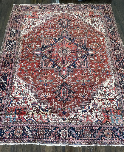 Antique Persian Heriz (10'5 X 7'3)
