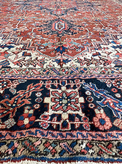 Antique Persian Heriz (10'5 X 7'3)
