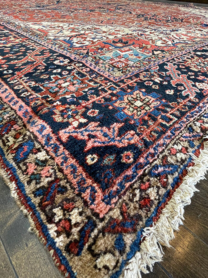 Antique Persian Heriz (10'5 X 7'3)