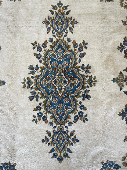 Handmade Vintage Royal Kerman (9' X 12')