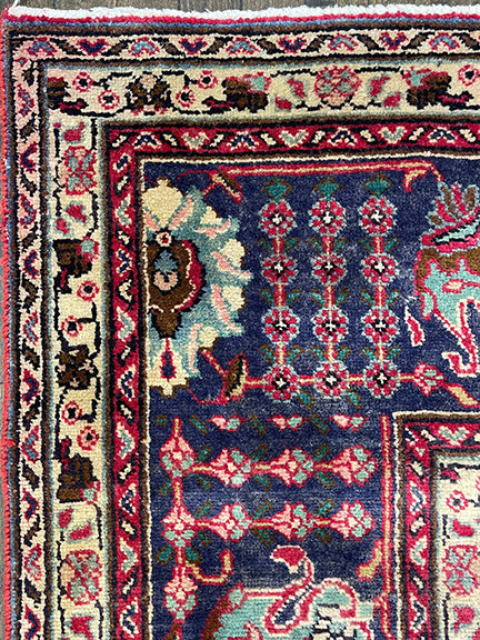 Antique Persian Tabriz (12'5 X 9'5)