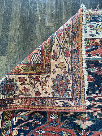 Antique Persian Bijar (12' X 7'10)