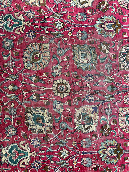 Antique Persian Tabriz (12'5 X 9'5)