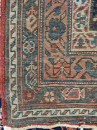 Antique Handmade Kurdish Runner (11' X 3'7)
