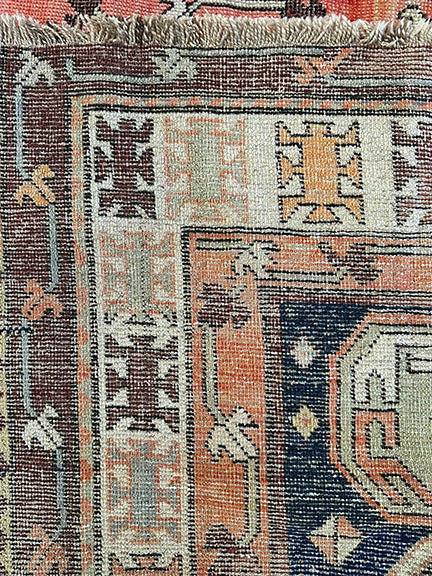 Antique Caucasian Lankoran (8' X 3'8)