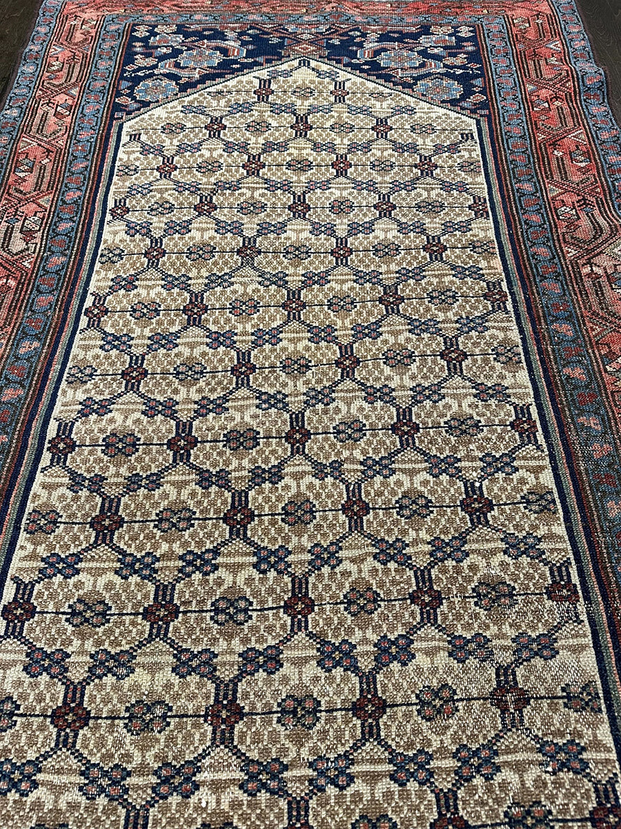Antique Camel Hair Mayaler (6'2 X 3')