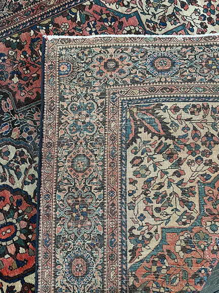 Antique Sarouk Farahan (6'1 X 4'1)