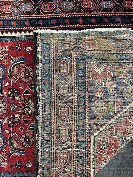 Antique Heriz Short Runner (6' X 3'1)