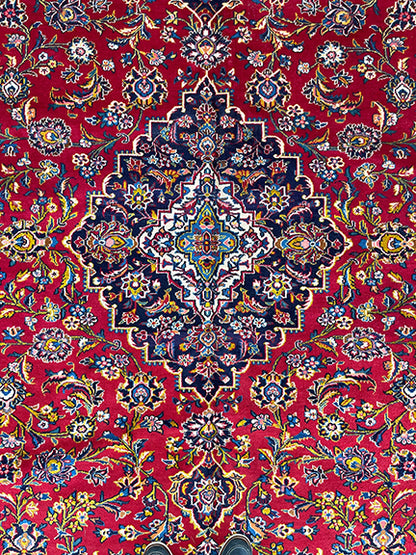 Fine Handmade Persian Kashan (11'5 X 8'9)