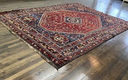 Vintage Persian Afshar (9'9 X 7'3)