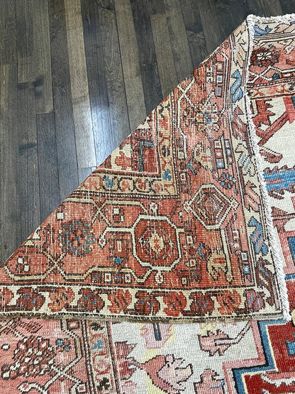 Antique Handmade Persian Serapi (10' X 13')