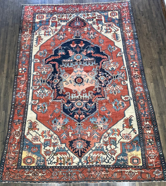Antique Serapi (14'1 X 10'8)
