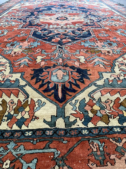 Antique Serapi (14'1 X 10'8)