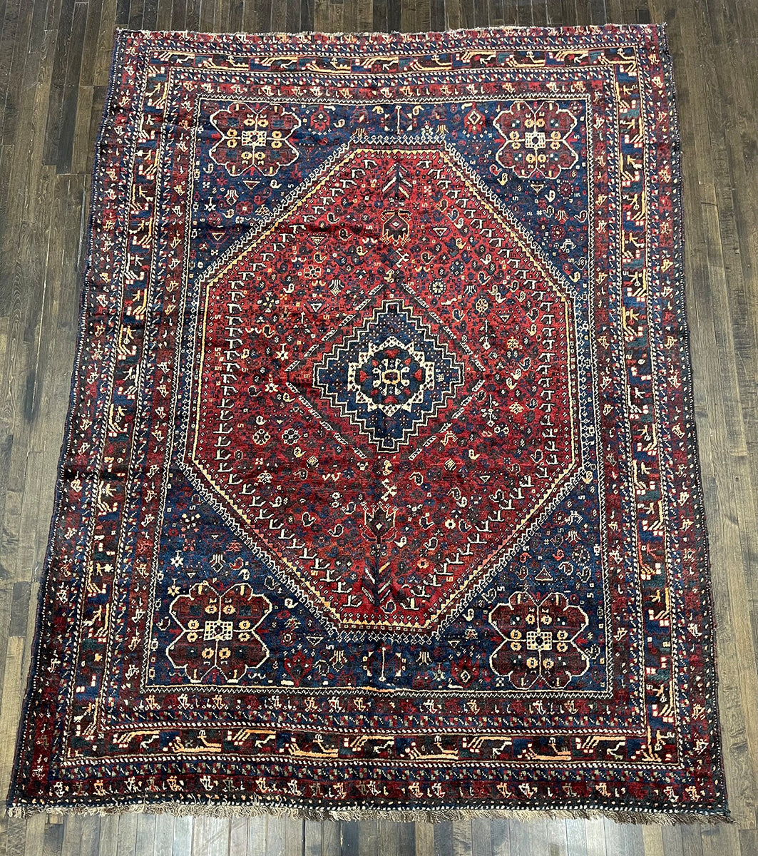 Vintage Persian Afshar (9'9 X 7'3)