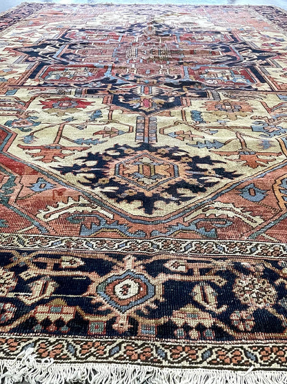 Antique Persian Serapi (12'1 X 9'8)