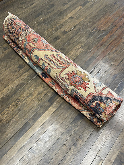 Antique Persian Serapi (12'1 X 9'8)